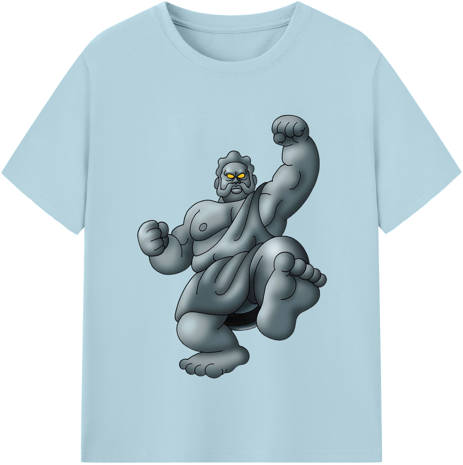 （画像用） ドラゴンクエスト Doragon Kuesuto Dragon Quest 綿100％半袖Tシャツ（フロントプリント）